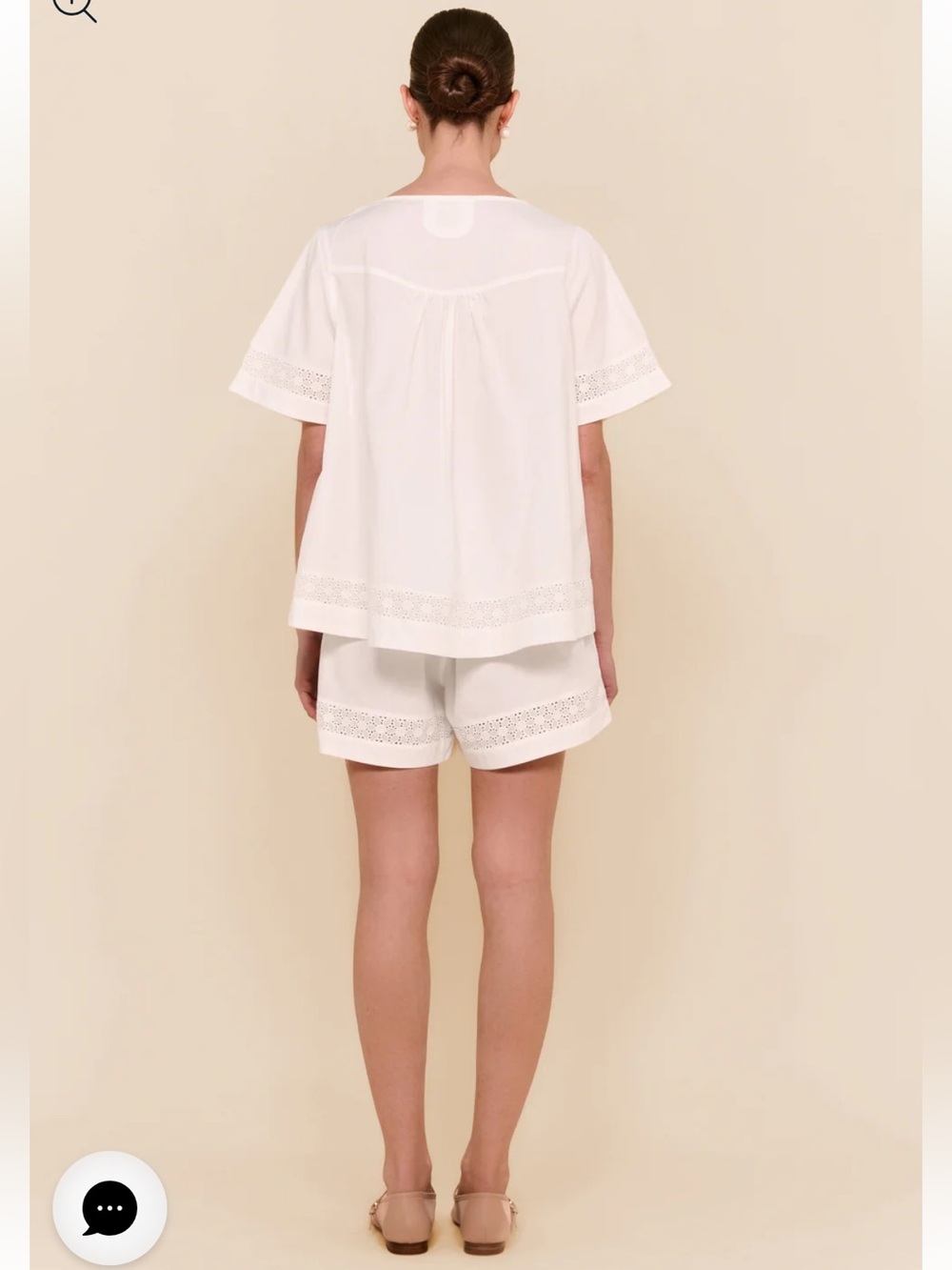 NWOT Piyama Giselle Pajama Lounge Set White Size XS - Picture 3 of 12